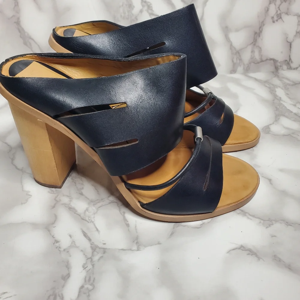 Dolce Vita Black Women's Heeled Sandals Size 6 - Picture 2 of 7